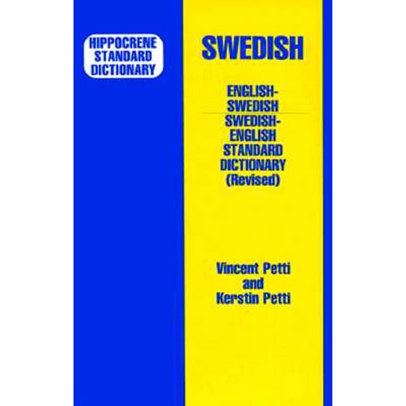 Pre-Owned Hippocrene Standard Dictionary Swedish English: English Swedish (English and Swedish Edition) (Paperback) 0781803799 9780781803793