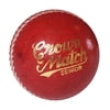 GM Leather Cricket Ball Ball Red 5 1/2 OZ (Crown Match)