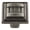 Black, variant on Belwith HH74679-BNV Black Nickel Vibed Sydney Square Knob - 1.06 in.