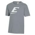 thumbnail image 2 of Youth  Gray Eastern Kentucky Colonels Logo Comfort Wash T-Shirt, 2 of 3