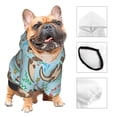 thumbnail image 3 of Balery Cute Otters Sudadera con Capucha para Perros Pequeños – Ropa para Mascotas, Disfraz para Perros y Gatos, Ideal para Fiestas y Cosplay-Medium, 3 of 7
