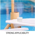 thumbnail image 3 of OUNONA Weighted Umbrella Base Heavy Duty White PP For Beach Setup 1Pack, 3 of 8