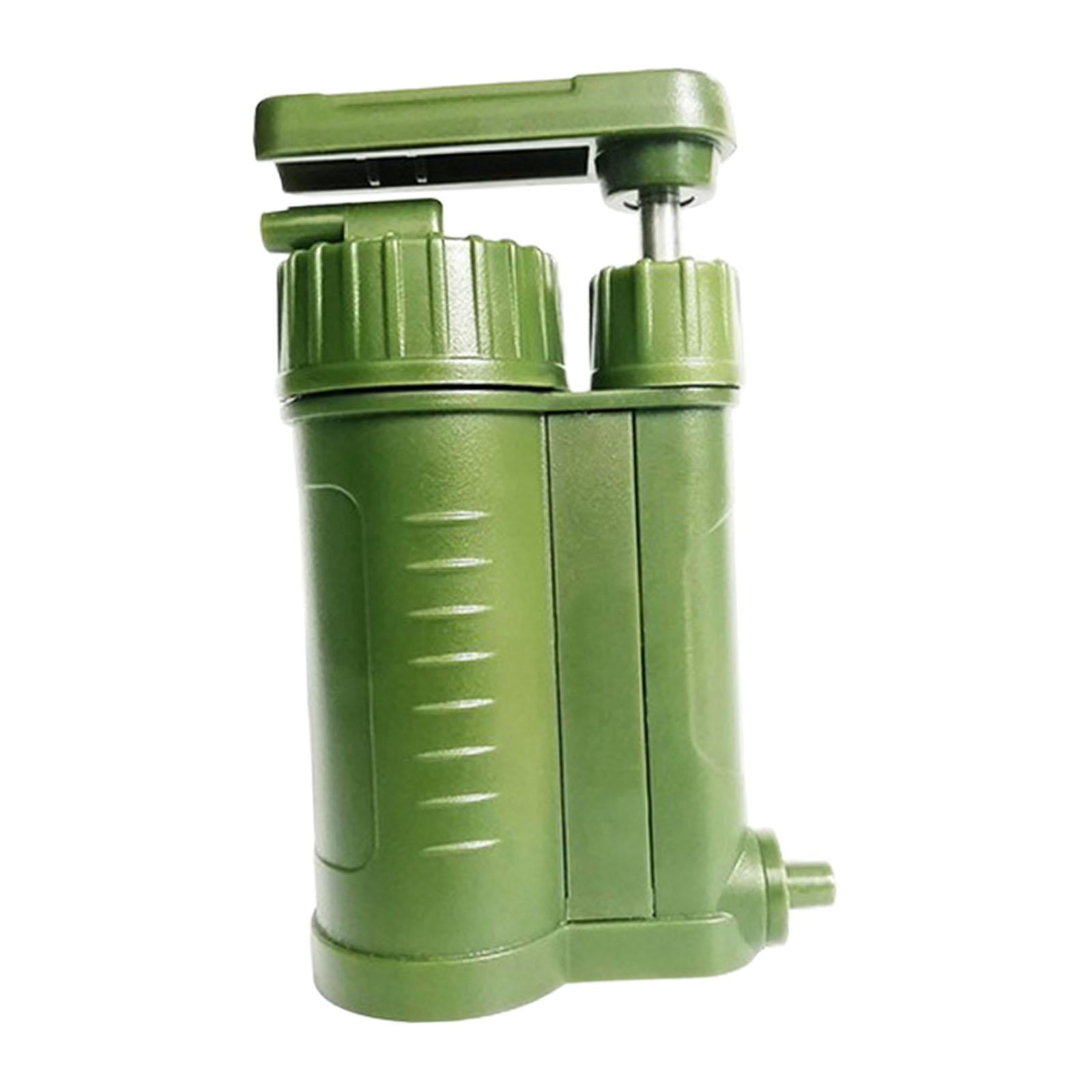GARENDE Portable Water Filter Pump Water Purifier for Backpacking Emergency Survival