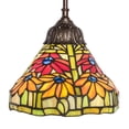 thumbnail image 4 of Meyda Tiffany 248597 8" Wide Mini Pendant - MultiColor, 4 of 7