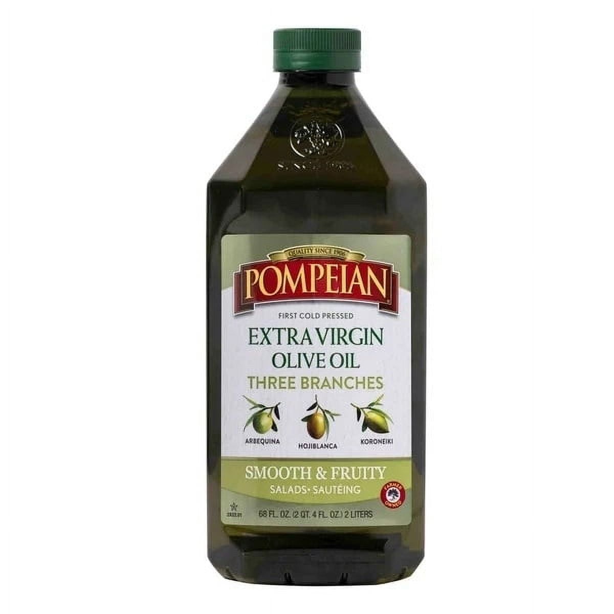 Pompeian Three Branches Extra Virgin Olive Oil 2 L