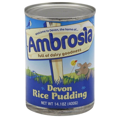 Ambrosia Devon Rice Pudding, 14.1 oz, (Pack of 12)