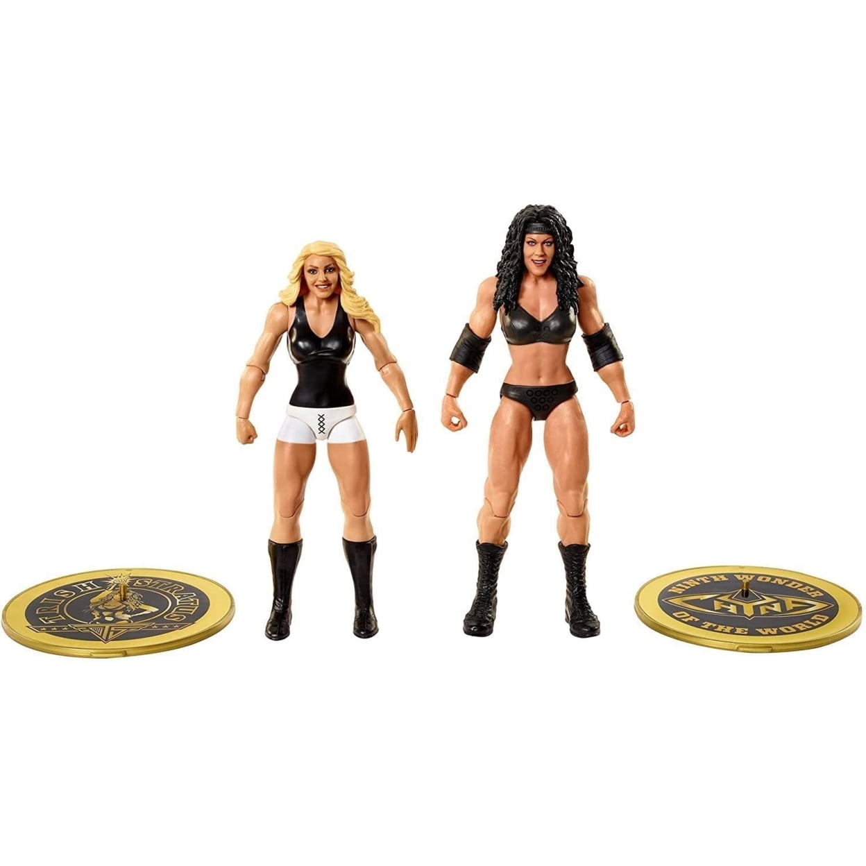 WWE Chyna Vs Trish Stratus Championship Showdown 2-Pack Action Figures