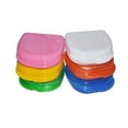 thumbnail image 3 of Flmtop Dental Health Denture Storage Box Brace False Teeth Mouthguard Container Case, 3 of 6