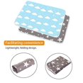 thumbnail image 5 of Cambiador de pañales impermeable para bebé, cambiador de pañales multifunción para niñas y niños recién nacidos, tapetes sanitarios a prueba de fugas para el hogar y el exterior, viajes, forros premiu, 5 of 5