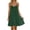 Army Green #010, variant on Women's Low Back Dress Casual Backless Cami Dress Lounge House Dress Loose Spaghetti Strap Flowy Midi Sundress 2026 Mint Green XL