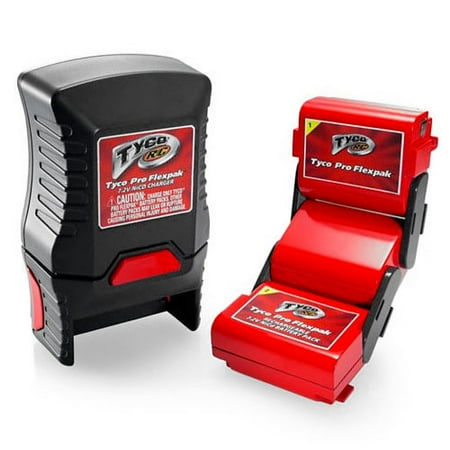 Tyco R/C Pro Flexpak 7.2V NiCd Rechargeable Battery & Charger New & Sealed