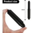 thumbnail image 2 of Porte-papier Hygiénique, Insert de Porte-Rouleau de Papier Hygiénique en Plastique 2 Pcs pour Remplacer le Rouleau de Toilette de Restaurant Domestique à Ressort, Noir, 2 of 7