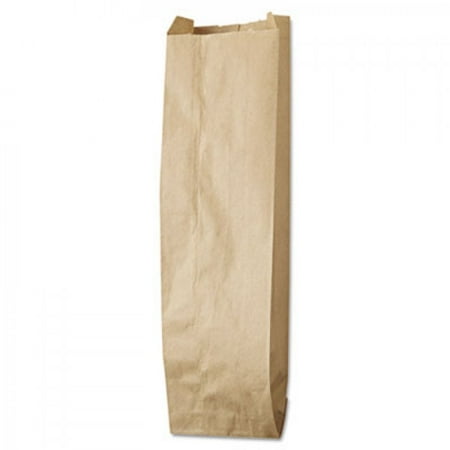 

General Liquor-Takeout Quart-Sized Paper Bags 35 lbs Capacity Quart 4.25 w x 2.5 d x 16 h Kraft 500 Bags
