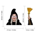 thumbnail image 4 of Rear Window Wiper Sticker Rear Windshield Windscreen Waving Decal Automotive Adhesive Decor, Type 12, 4 of 8