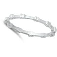 thumbnail image 4 of Simple Modern Stacking Ring .925 Sterling Silver Band Jewelry Female Male Unisex Size 9, 4 of 4