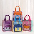 thumbnail image 2 of 12 Pack Back to School Gift Bags with Handles, 4 Designs Cute Backpack Shaped Non-woven Party Favor Goodie Bags for First Day of School, Classroom Rewards, Kids Birthday, 2 of 4