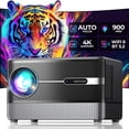 thumbnail image 1 of [Proyector] DBPOWER S5 4K 900 ANSI 1080P WiFi 6 Bluetooth, 1 of 9