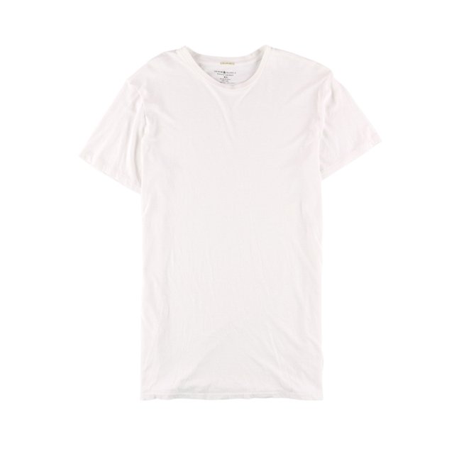 Camiseta básica Ralph Lauren de lino para hombre color blanco extragrande