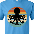 thumbnail image 4 of Inktastic Octopus Retro Vintage Sunset T-Shirt, 4 of 5