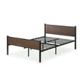 thumbnail image 4 of Zinus Tucker 35" Bamboo and Metal Platform Bed Frame, No Box Spring Needed, King, 4 of 9