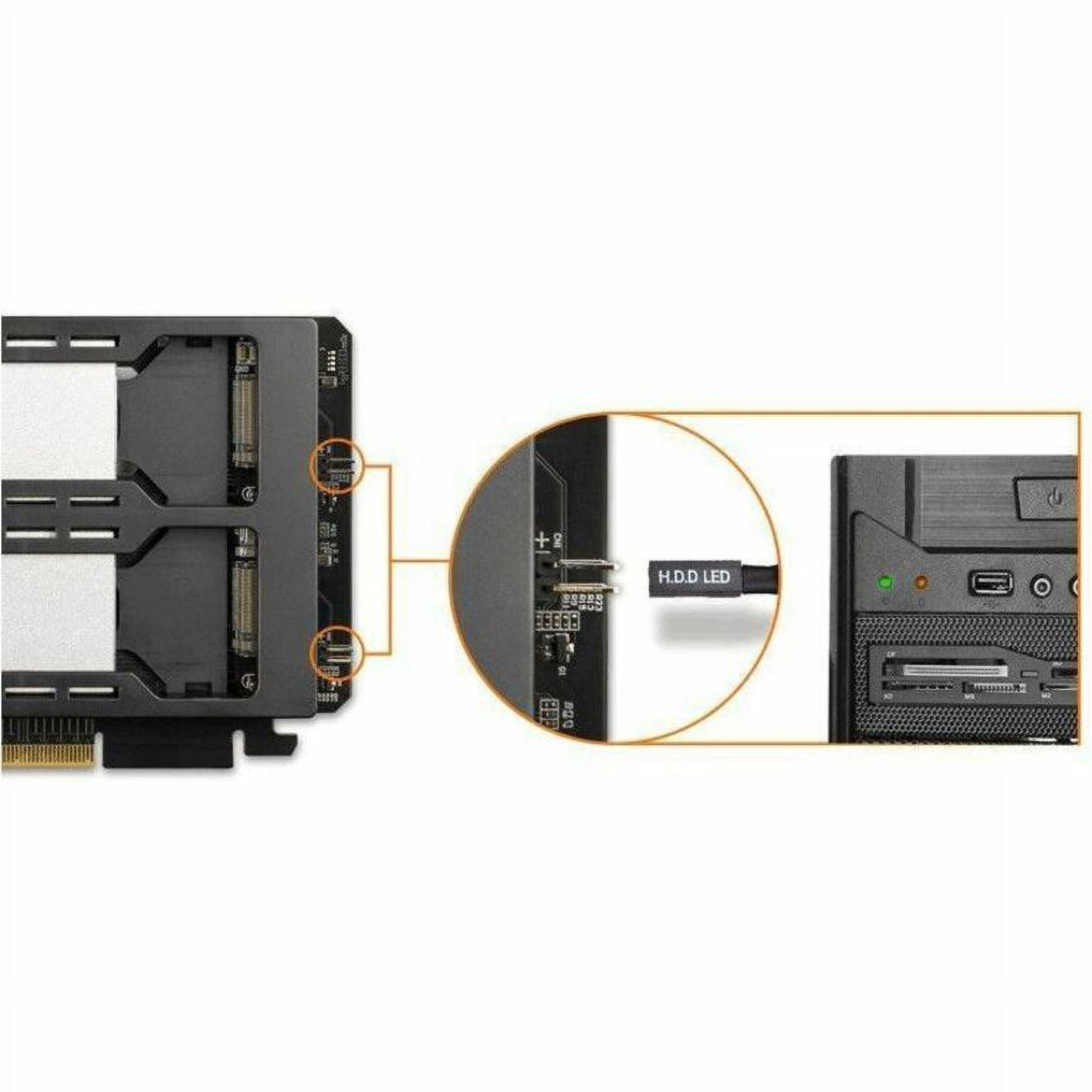 Icy Dock ToughArmor MB842MP-B Solid State SSD Drive Enclosure, PCI