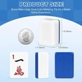 thumbnail image 2 of Premium American Mahjong Tile Set. Made of Durable and Sturdy Melamine. Perfect for Multiplayer Games, on-the-go Gaming, and Playing with Family and Friends., 2 of 6