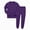 H234-Dark Purple, variant on TOWED22 Toddler Baby Girl Boy Outfits 2pcs Long Sleeve T Shirt and Joggers Pants Set Cotton Graphic Print Fall Winter Clothes Clothing(Khaki,7-8 Y)