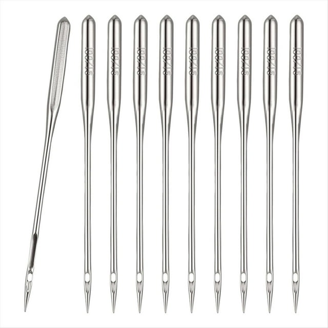 150PCS Heavy Duty Sewing Machine Needles for Thick Fabrics, Leather & Jeans, Universal Compatibility