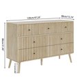 thumbnail image 5 of 7 Drawer Dresser for Bedroom, Modern Chest of Drawers, Wooden Storage Closet Cabinet Organizer, 5 of 10