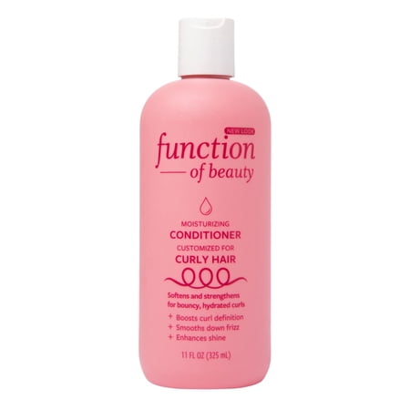 Function of Beauty Custom Curly Hair Conditioner Base with Shea Butter, 11 fl oz