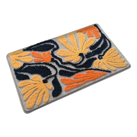 PEIBang Bathroom Rugs,Entrance Floor Mat,Absorbent Non-Slip Foot Mat,Bedroom Door Mat,Comfort Carpets Rugs for Bedroom Living Room Bathroom