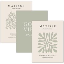 Hieng Vintage Floral Wall Art Dark Plant Canvas Wall Decoration Farmhouse Print Black Peony Painting Wall Decoration Moody Artwork For Living Room Bedroom(Only canvas)