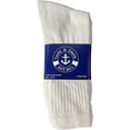 thumbnail image 3 of 72 Pairs of Mens and Womens Bulk Lightweight Cotton Crew Socks, Homeless Donation Cheap, Wholesale Sock, 3 of 4