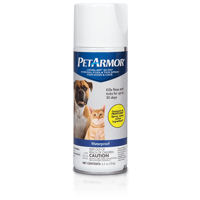 frontline flea and tick spray for dogs