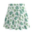 thumbnail image 2 of HELLHERO Green Monstera Leaves Built-in Shorts Golf Skirts, 2 Side Pockets with Pockets Polyester Spandex Active Skort for Tennis Yoga Pickleball, 2 of 9