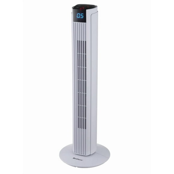 Ventilador De Torre Bestherm FZ30-48YR-LED de 32" con Pantalla LED y Control Remoto