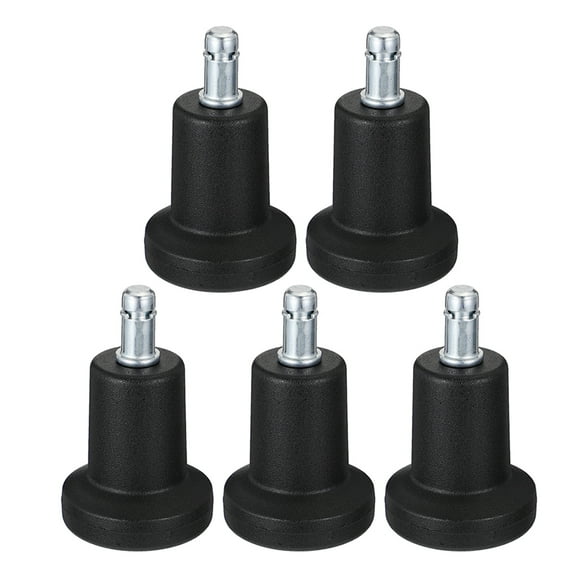 5PCS Bell Glides Fixed Caster Pads Chair Glides Floor Glides Office Chair Wheel Replacement Bell Glides Fixed Feet For Office Chairs