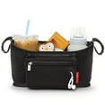 thumbnail image 2 of Skip Hop Grab and Go Attachable Neoprene Stroller Organizer and Cup Holder with Detachable Wristlet, Universal Fit, Black, 2 of 2