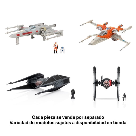 Figura y Nave Star Wars 5 pulgadas Varios modelos 1 pieza