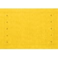 thumbnail image 1 of Ahgly Company Machine Washable Indoor Rectangle Solid Yellow Modern Area Rugs, 2' x 4', 1 of 4