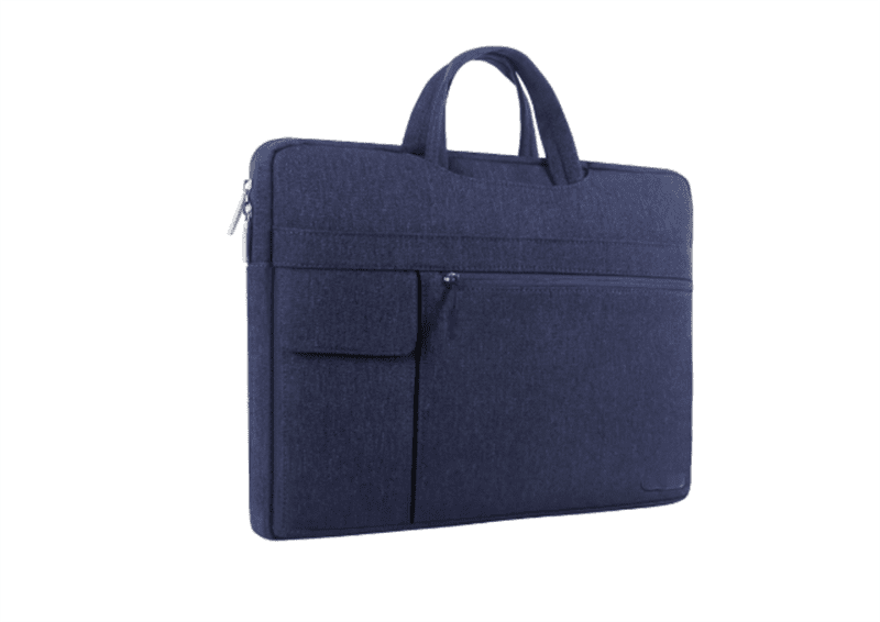 MOSISO Laptop Shoulder Bag Compatible with 2018-2020 MacBook Air 13 inch A2179 A1932 Black Polyester Flapover Briefcase Sleeve Case 13 inch MacBook Pro A2251 A2289 A2159 A1989 A1706 A1708 