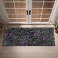 thumbnail image 2 of Halloween Spider Web with Purple Icons Door Rugs,Washable Non Slip Door Mats Indoor,Decorative Door Mats,Entry Mat Indoor for Entrance,Bedroom,Kitchen,Bathroom,16"x47", 2 of 6