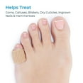 thumbnail image 2 of MesaSe Toe Cushion Tube Multi Size Toe Cushion Tube Soft Gel Corn Pad Protectors for Cushions Corns, Blisters, Calluses, Toes and Fingers (5 Pieces, Uncut Size), 2 of 6