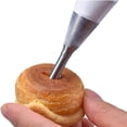 thumbnail image 2 of KEINXS 4Pcs Cream Icing Piping Nozzle Tip Stainless Steel Long Puff Nozzle Tip Decorating Tool, 2 of 2