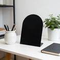 thumbnail image 4 of Arched Top Metal Desktop Bulletin Board Note Board, Magnetic Sturdy Stable Design, Compact Space Saving Message Organizer for Office Home School Desk Notes Photos Reminders Display, 4 of 6