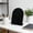 Black, variant on Arched Top Metal Bulletin Board For Notes Photos Magnets Desk Organization White 11x7.8x3.9 In