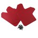 thumbnail image 4 of 4 guardabarros universales rojos para guardabarros para camioneta, SUV, guardabarros, 4 of 4