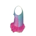 thumbnail image 3 of Traje de Baño para Beba George Talla 3 con Tutu de Mesh y Estampado de Sirena Multicolor, 3 of 4