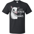 thumbnail image 3 of Inktastic Easily Distracted by Goats Cute Goat T-Shirt, 3 of 5