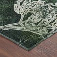 thumbnail image 3 of Addison Rugs Mayfield Premium Machine Washable Transitional Floral Teal Rectangle Rug, 9' x 12', 3 of 6